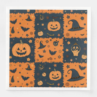 Halloween mönster napkin pappersservett