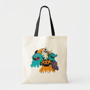 Halloween/Monster/Oktober/Höst  Tygkasse