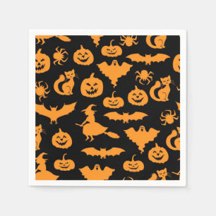Halloween-mönster Pappersservett
