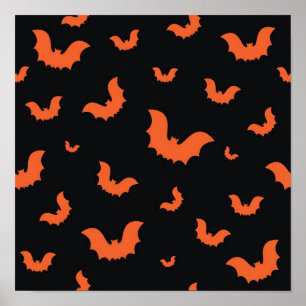 Halloween mönster poster