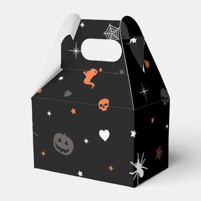 Halloween mönster presentaskar (Framsidan Sidan)