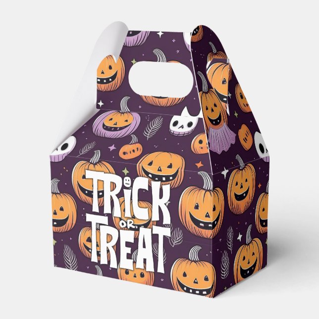 Halloween-monster Presentaskar (Framsidan Sidan)