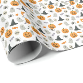 Halloween mönster presentpapper
