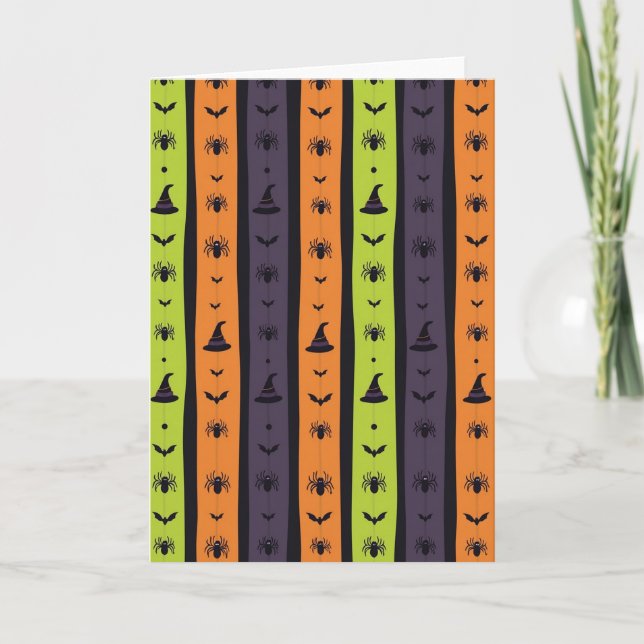 Halloween Mönster Rolig Kort (Framsida)