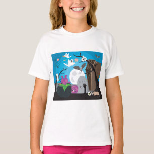 Halloween Monster Scene T Shirt