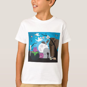 Halloween Monster Scene T Shirt