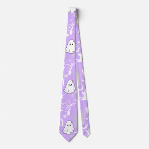 Halloween mönster. Spooky och söt.b L Lila BG Slips