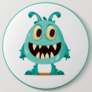 Halloween/Monster/tecknad Knapp