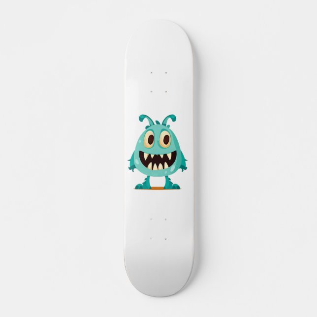 Halloween/Monster/tecknad Mini Skateboard Bräda 18,5 Cm (Framsida)