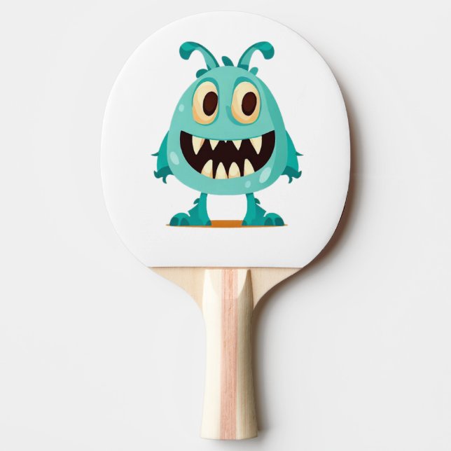 Halloween/Monster/tecknad Pingisracket (Framsidan)