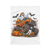 Halloween Monster Truck Pumpa Spöktraktör Rolig