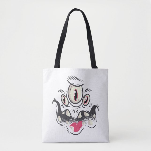 Halloween-monster Tygkasse (Framsida)
