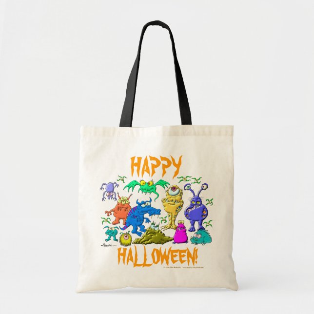 Halloween monster tygkasse (Framsidan)