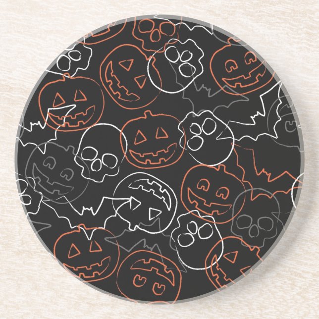 Halloween mönster underlägg (Framsidan)