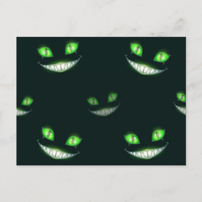 Halloween mönster vykort (Framsida)