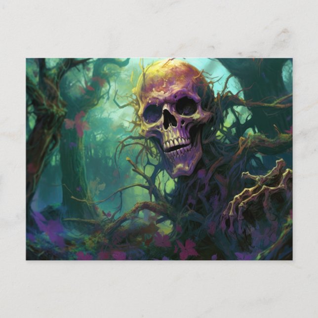 Halloween Monster-vykort Vykort (Framsida)