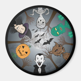 Halloween Monsters magnet