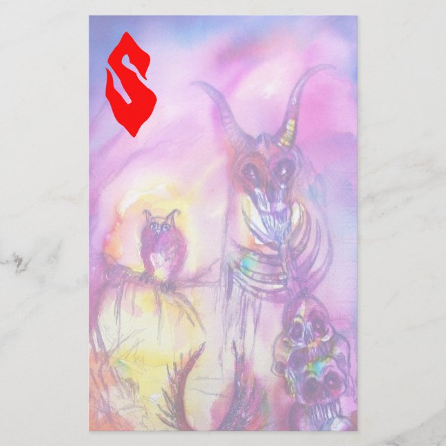 HALLOWEEN MONSTERS/ORK KRIG Fantasy Brevpapper (Framsida)