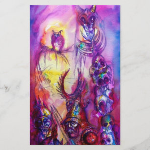 HALLOWEEN MONSTERS/ORK KRIG Fantasy Brevpapper