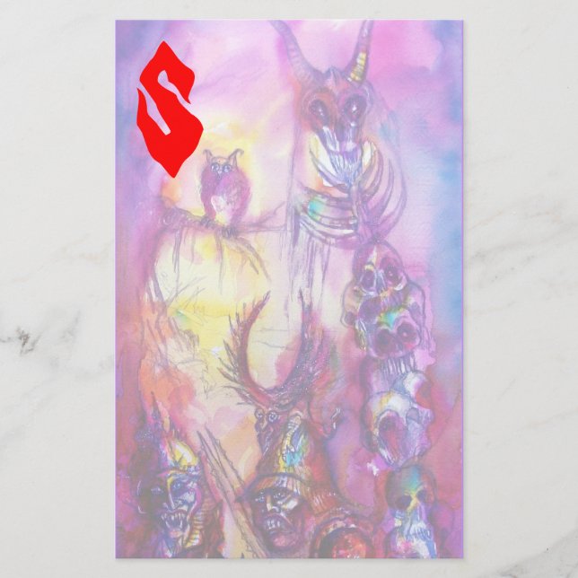 HALLOWEEN MONSTERS/ORK KRIG Fantasy Brevpapper (Framsida)