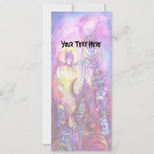 HALLOWEEN MONSTERS/ORK KRIG Fantasy Kort (Framsida)