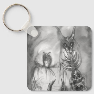 HALLOWEEN MONSTERS/ORK KRIG Fantasy Nyckelring