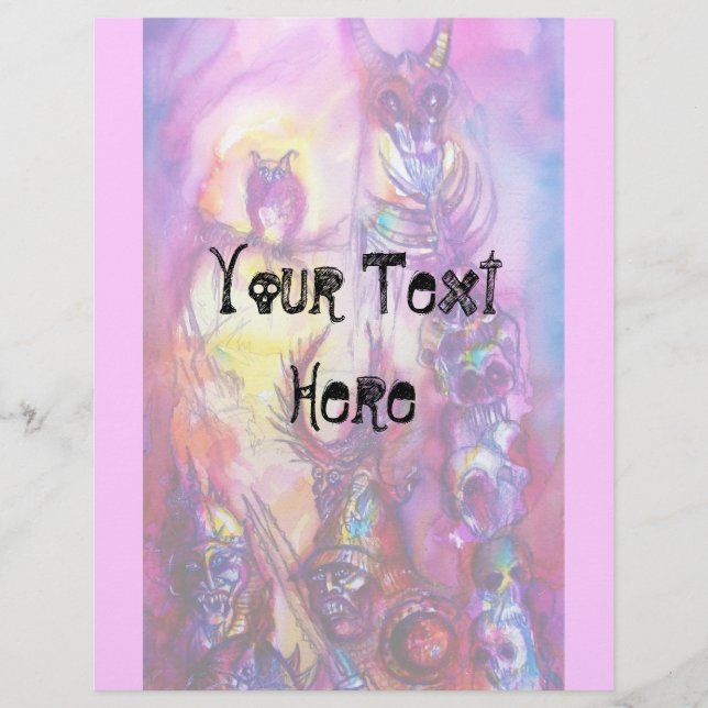 HALLOWEEN MONSTERS/ORK KRIG Fantasy Reklamblad (Framsidan)