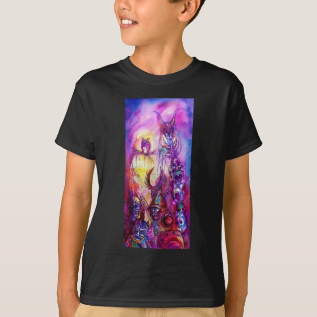 HALLOWEEN MONSTERS/ORK KRIG Fantasy Tee Shirt (Framsida)