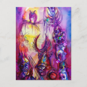 HALLOWEEN MONSTERS/ORK KRIG Fantasy Vykort