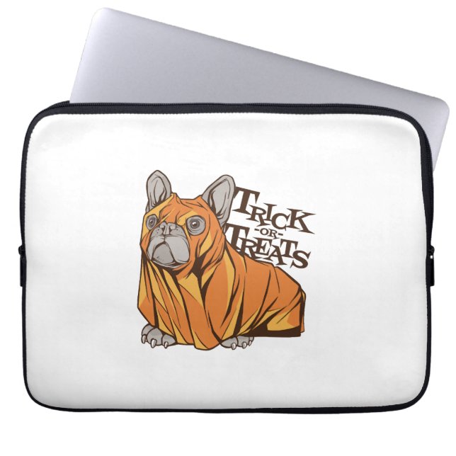 Halloween moppar laptop fodral (Framsidan)