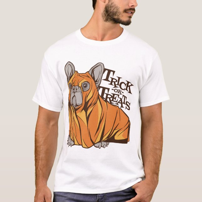 Halloween moppar t shirt (Framsida)