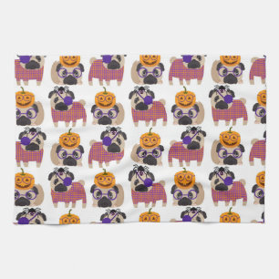 Halloween mops 2015 kökshandduk