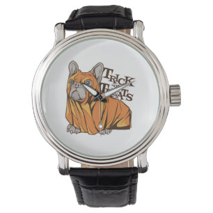 Halloween mops armbandsur