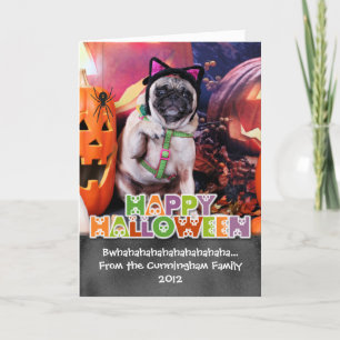 Halloween - mops - lilja Lou Kort