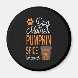 Halloween Mor och Pumpkin Spice Birthday Magnet