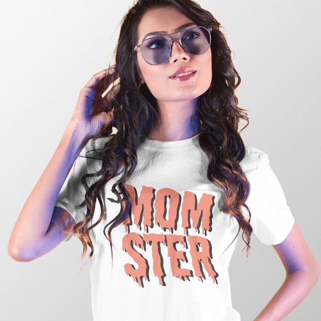 HALLOWEEN MORS DAG MOMSTER T SHIRT (Skapare uppladdad)