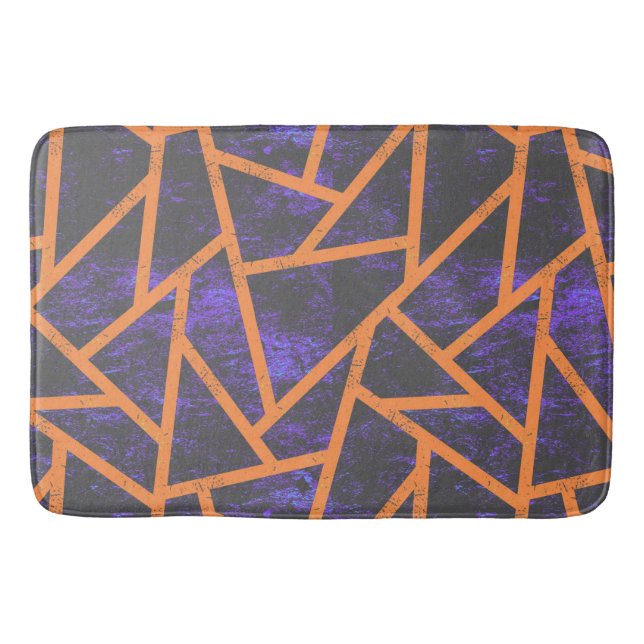 Halloween mosaic patern badrumsmatta (Framsidan)