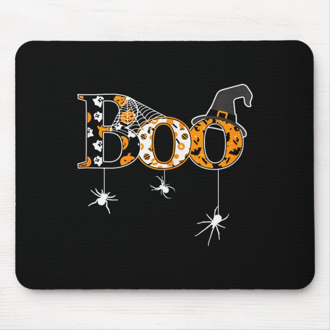 Halloween Motif - Boo  Musmatta (Framsidan)