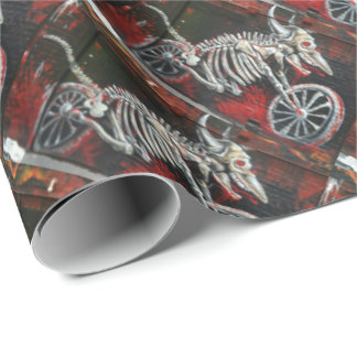 Halloween Motorcykel Presentpapper