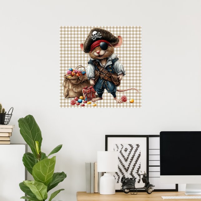 Halloween Mouse Poster (Hemmakontoret)