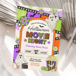 Halloween Movie Night Scary Backyard Birthday Inbjudningar<br><div class="desc">Gå med oss om du vågar, för en gryende Halloween-filmkväll! Den här inbjudan till stil är perfekt för en familj, Halloween fest, födelsedagsluss eller utomhusfall på Halloween-filmnatten. Med lekfull spöken, filmrullar, popcorn och briljant Halloween färg är det underbart för hobbyskärmar, Halloween-sömepovers eller en söt party i alla åldrar. Ett roligt...</div>