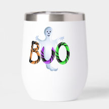 Halloween Mugg 3D-godis BOO-spöke