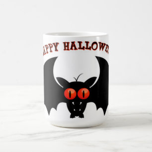 Halloween Mugg/Fladdermus Kaffemugg