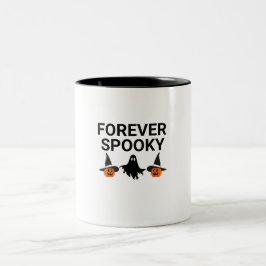 Halloween-mugg för evigt spöklik Två-Tonad mugg
