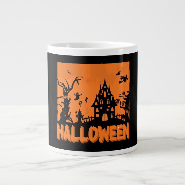 halloween mugg för vuxnor Specialty Mugg roligt Jumbo Mugg (Framsidan)