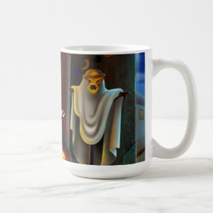 Halloween Mugg/Ghost och Pumpkins Kaffemugg