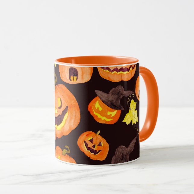 Halloween Mugg Gift, Halloween Kaffe koppar (Framsida höger)
