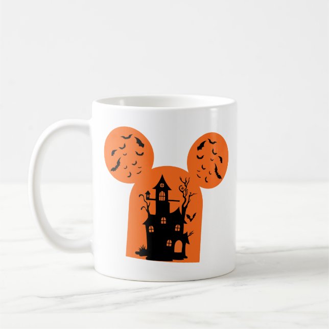 Halloween Mugg, Halloween-mönster, helgessäsong Kaffemugg (Vänster)