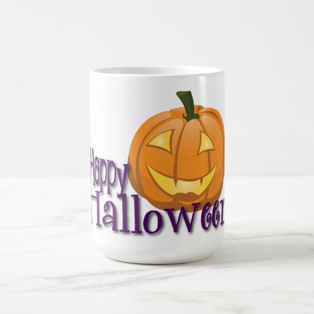 Halloween Mugg/Happy halloween Pumpkin Kaffemugg (Center)