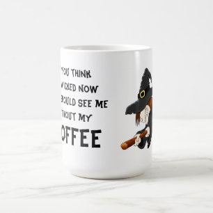 Halloween mugg/häxa kaffemugg